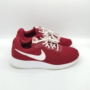 Nike Womens Tanjun Running Shoes Size 7.5 Maroon 812655-604
